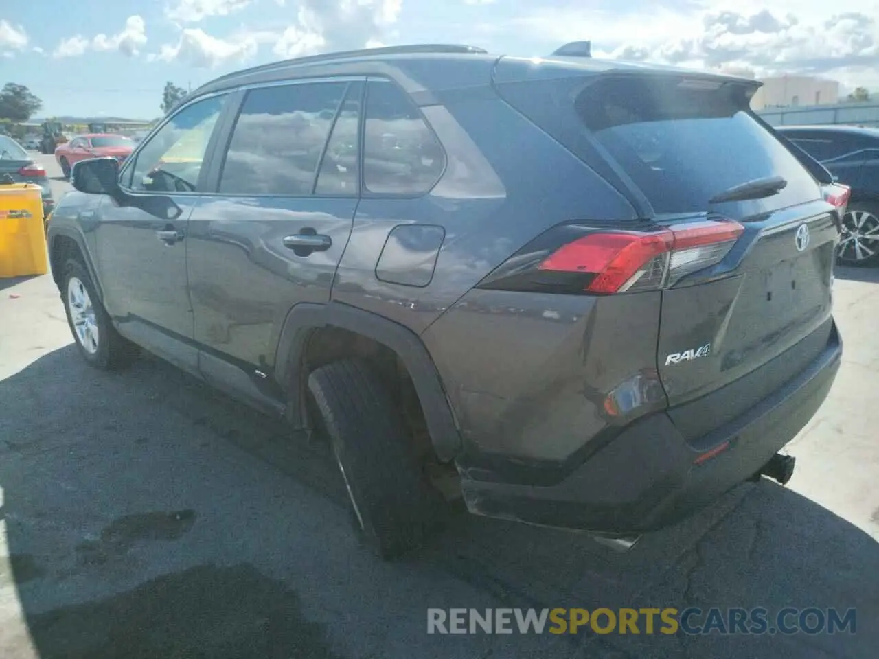 3 fotografías del automóvil dañado 2T3M6RFV6MW016616 TOYOTA RAV4 2021