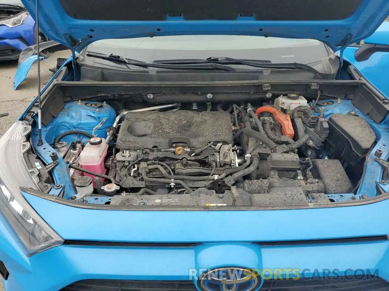 12 fotografías del automóvil dañado 2T3MWRFV6MW114352 TOYOTA RAV4 2021