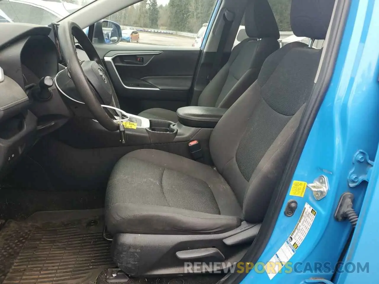 7 fotografías del automóvil dañado 2T3MWRFV6MW114352 TOYOTA RAV4 2021