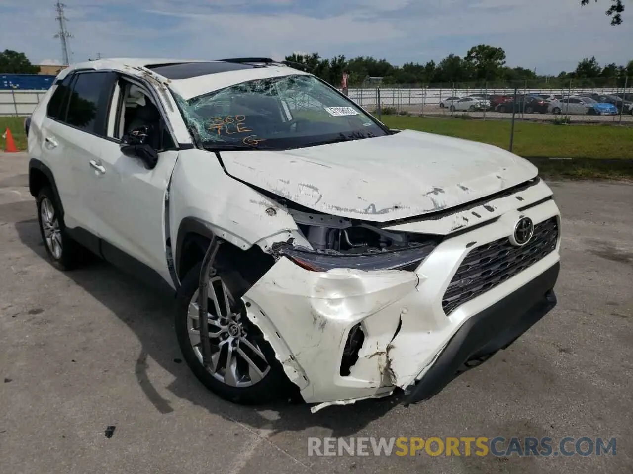 1 fotografías del automóvil dañado 2T3N1RFV2MW191898 TOYOTA RAV4 2021