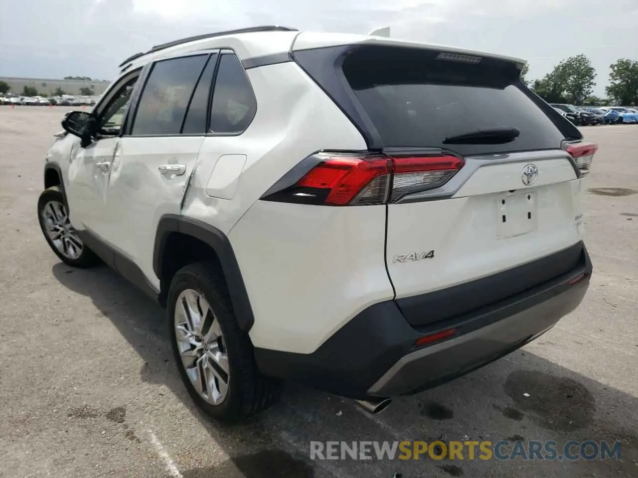 3 fotografías del automóvil dañado 2T3N1RFV2MW191898 TOYOTA RAV4 2021