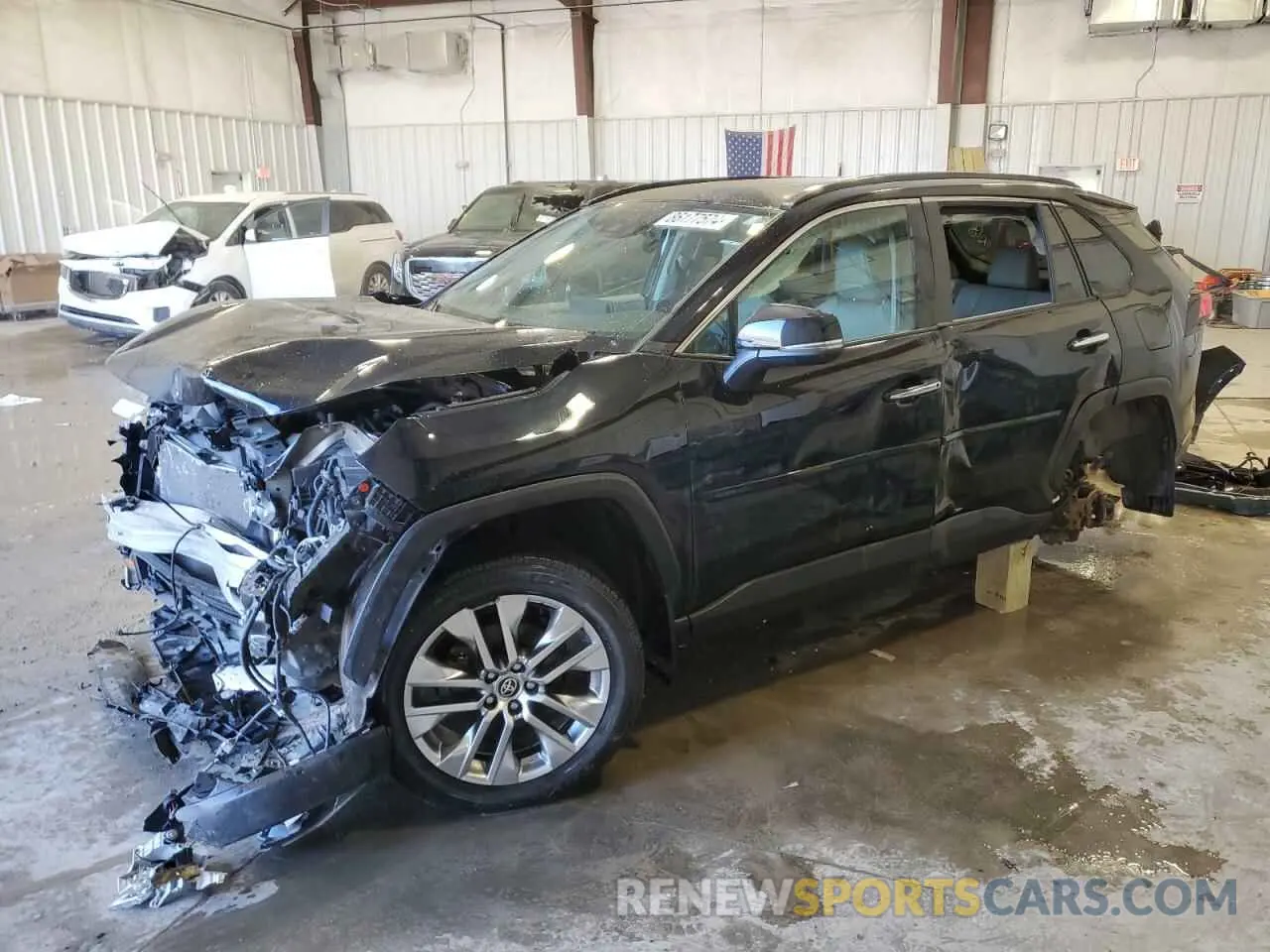 1 fotografías del automóvil dañado 2T3N1RFV2MW231333 TOYOTA RAV4 2021