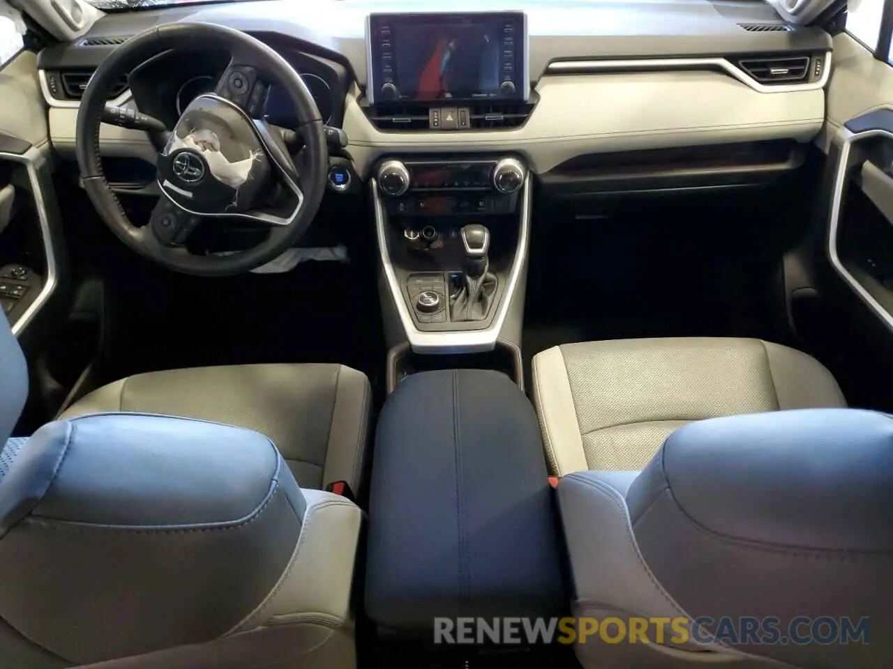 8 fotografías del automóvil dañado 2T3N1RFV2MW231333 TOYOTA RAV4 2021