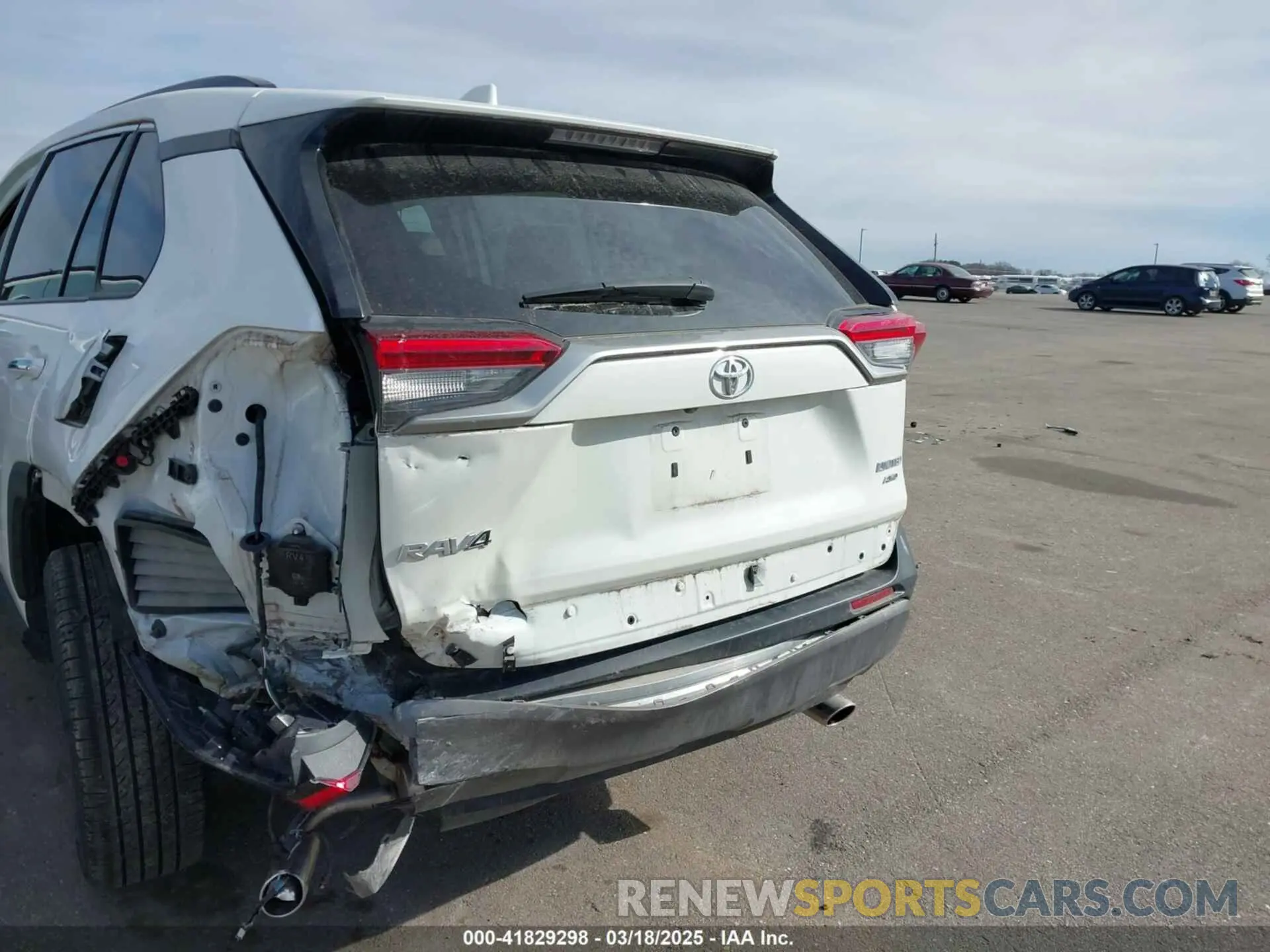 6 fotografías del automóvil dañado 2T3N1RFV4MW164430 TOYOTA RAV4 2021