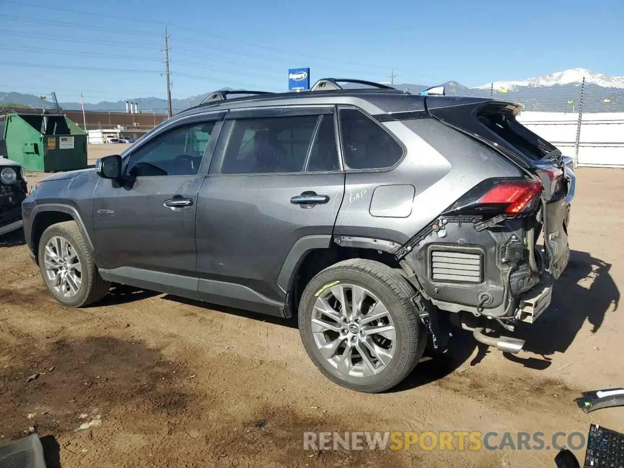 2 fotografías del automóvil dañado 2T3N1RFV6MC145850 TOYOTA RAV4 2021