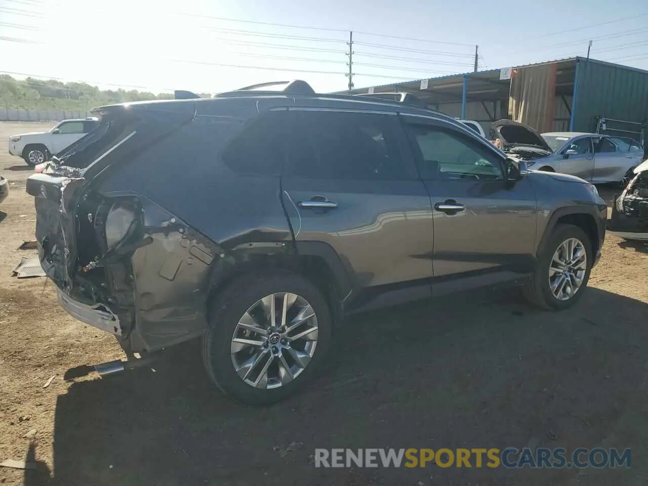 3 fotografías del automóvil dañado 2T3N1RFV6MC145850 TOYOTA RAV4 2021