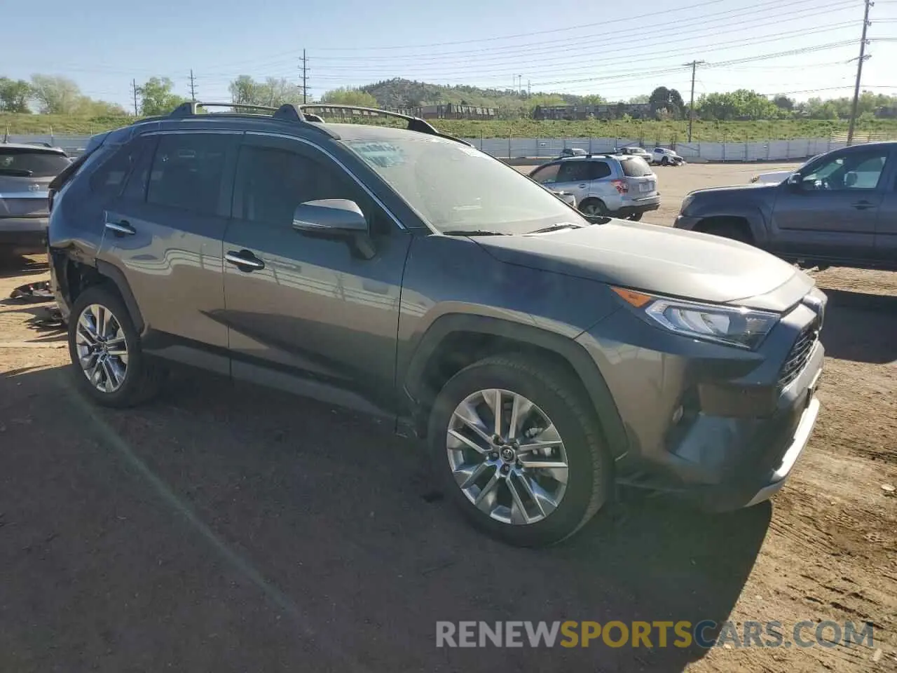 4 fotografías del automóvil dañado 2T3N1RFV6MC145850 TOYOTA RAV4 2021