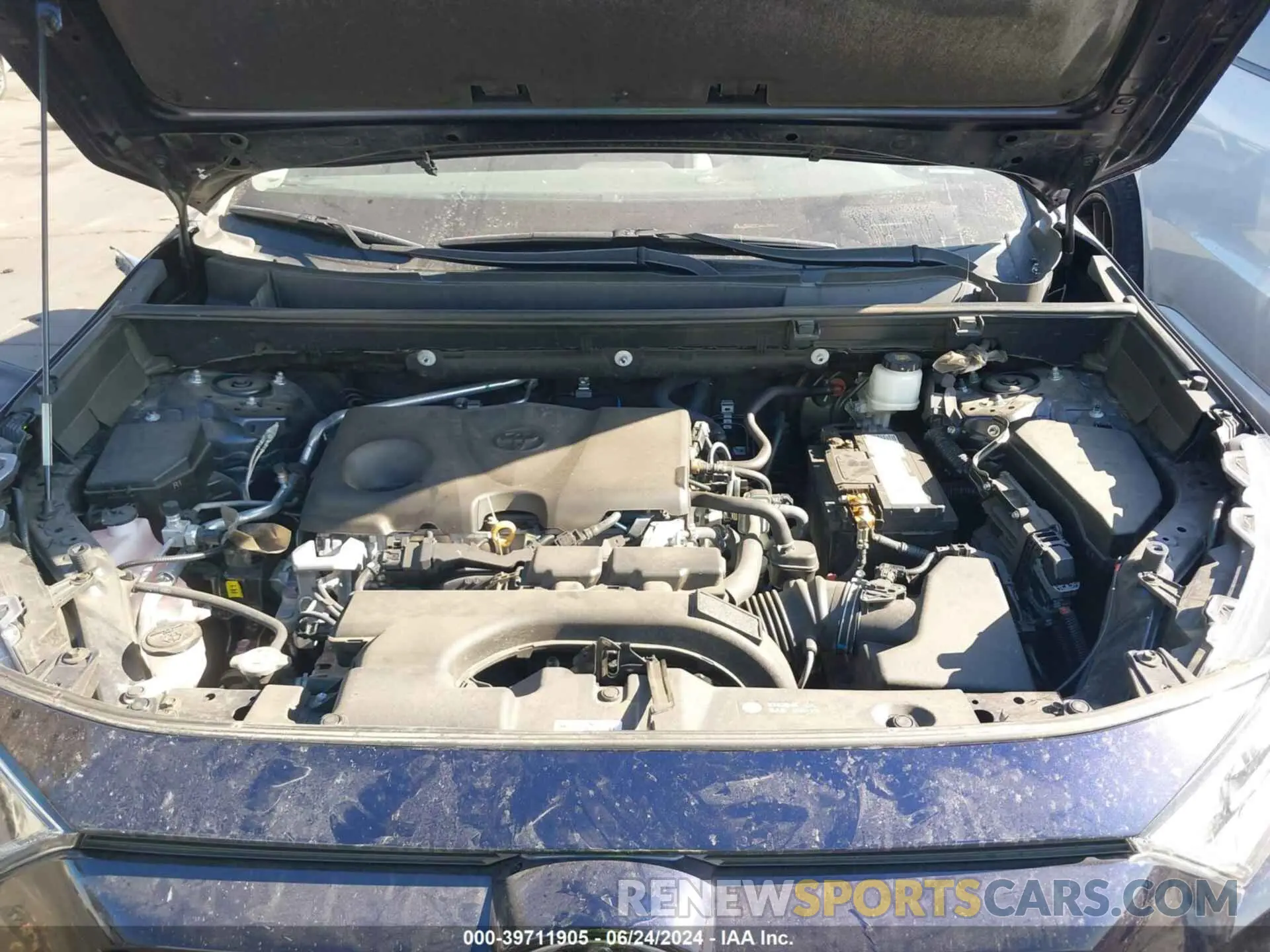 10 fotografías del automóvil dañado 2T3N1RFV6MW241265 TOYOTA RAV4 2021
