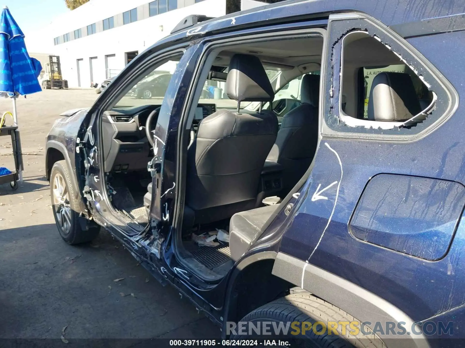 6 fotografías del automóvil dañado 2T3N1RFV6MW241265 TOYOTA RAV4 2021