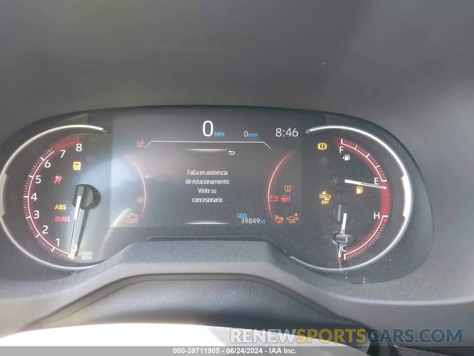 7 fotografías del automóvil dañado 2T3N1RFV6MW241265 TOYOTA RAV4 2021