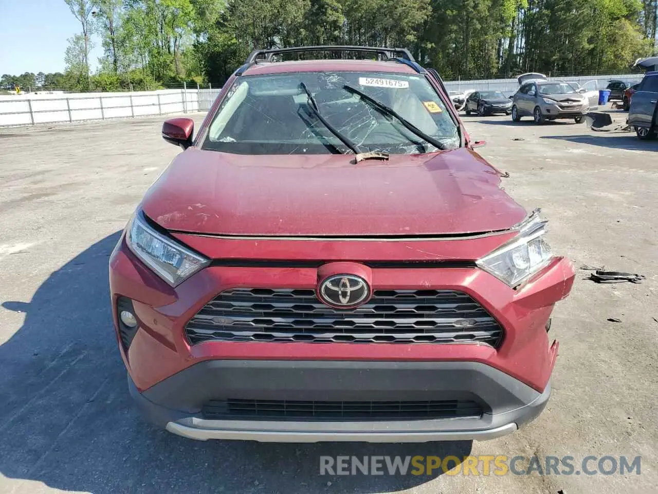 5 fotografías del automóvil dañado 2T3N1RFV9MW202007 TOYOTA RAV4 2021