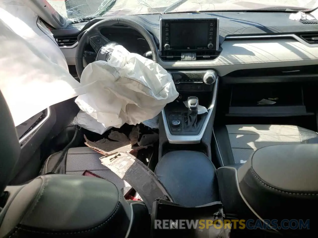 8 fotografías del automóvil dañado 2T3N1RFV9MW202007 TOYOTA RAV4 2021