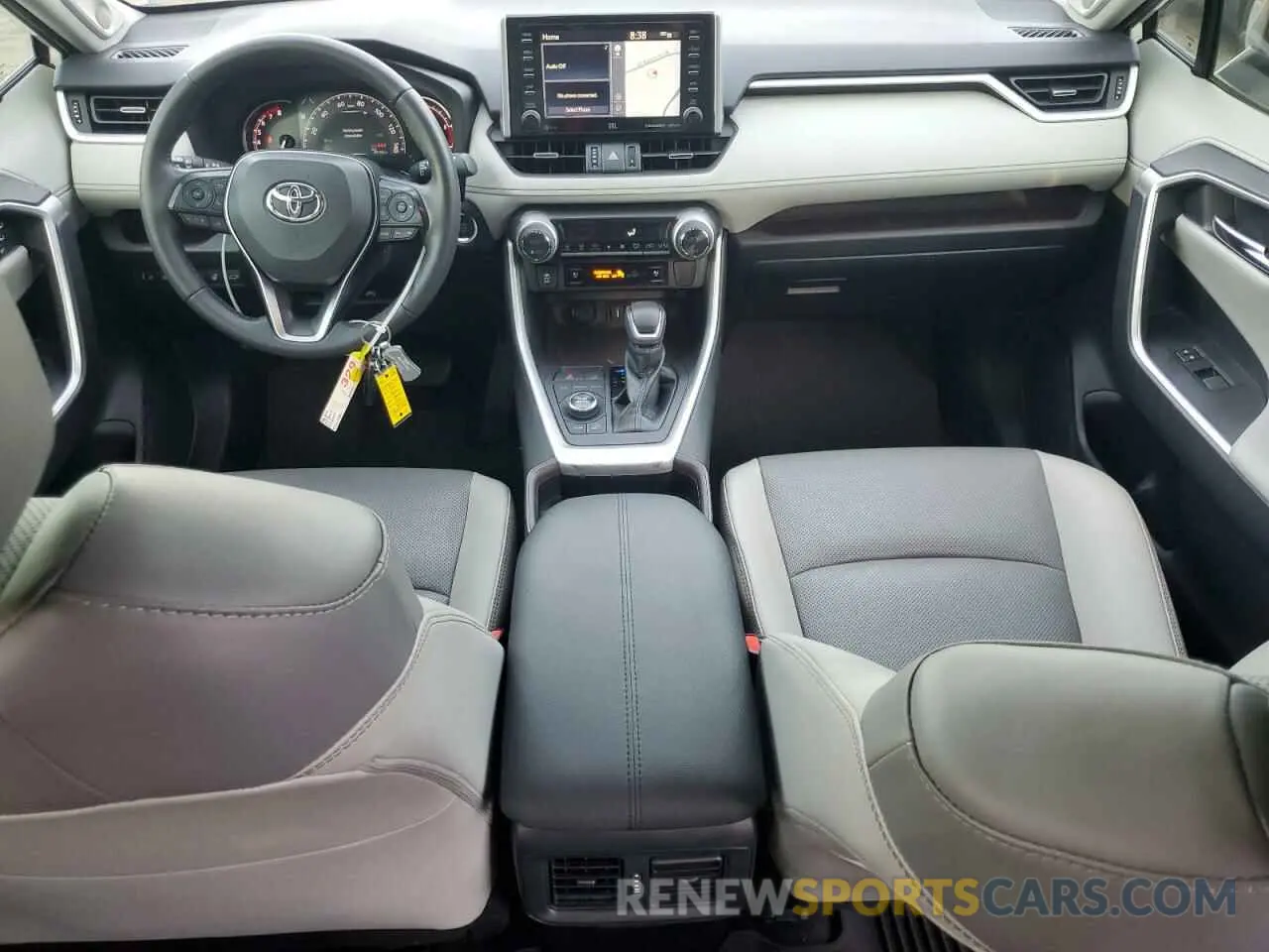 8 fotografías del automóvil dañado 2T3N1RFVXMW160351 TOYOTA RAV4 2021