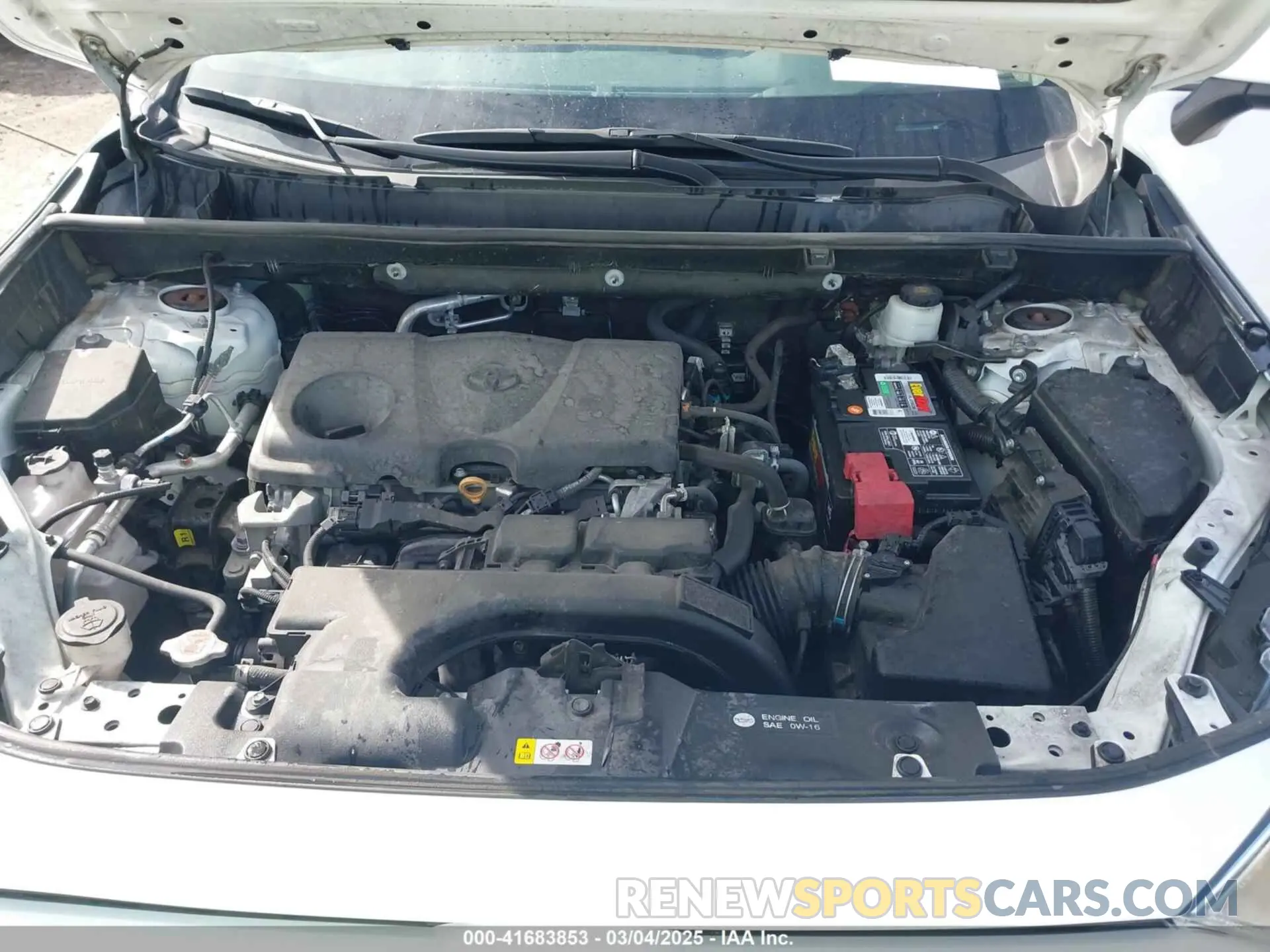 10 fotografías del automóvil dañado 2T3P1RFV0MC153905 TOYOTA RAV4 2021
