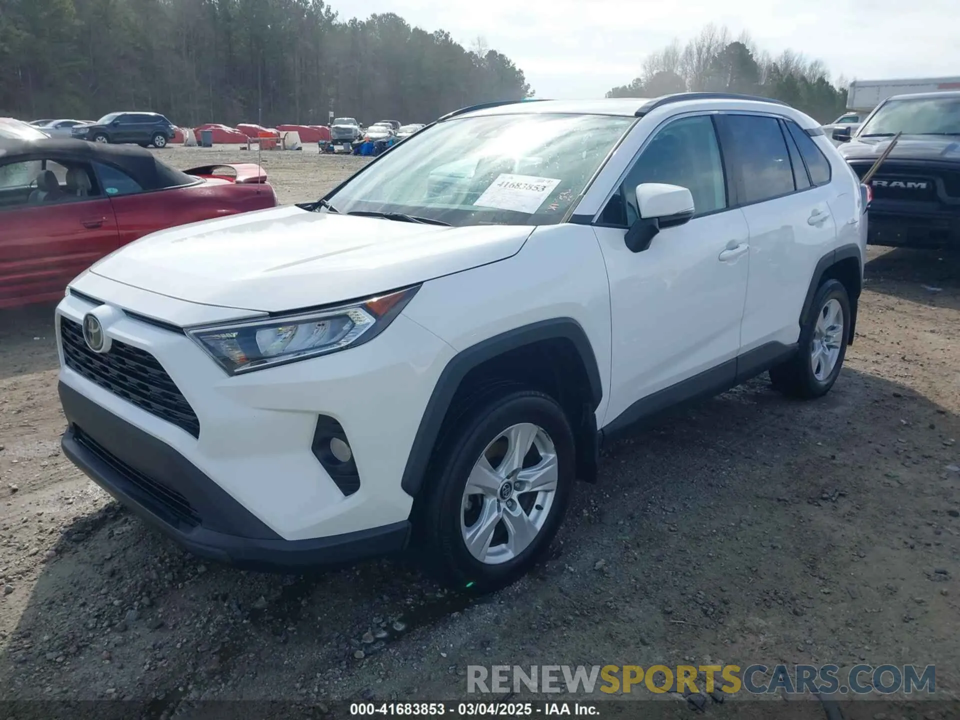 2 fotografías del automóvil dañado 2T3P1RFV0MC153905 TOYOTA RAV4 2021