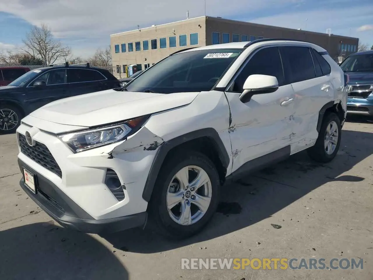 1 fotografías del automóvil dañado 2T3P1RFV0MC154424 TOYOTA RAV4 2021