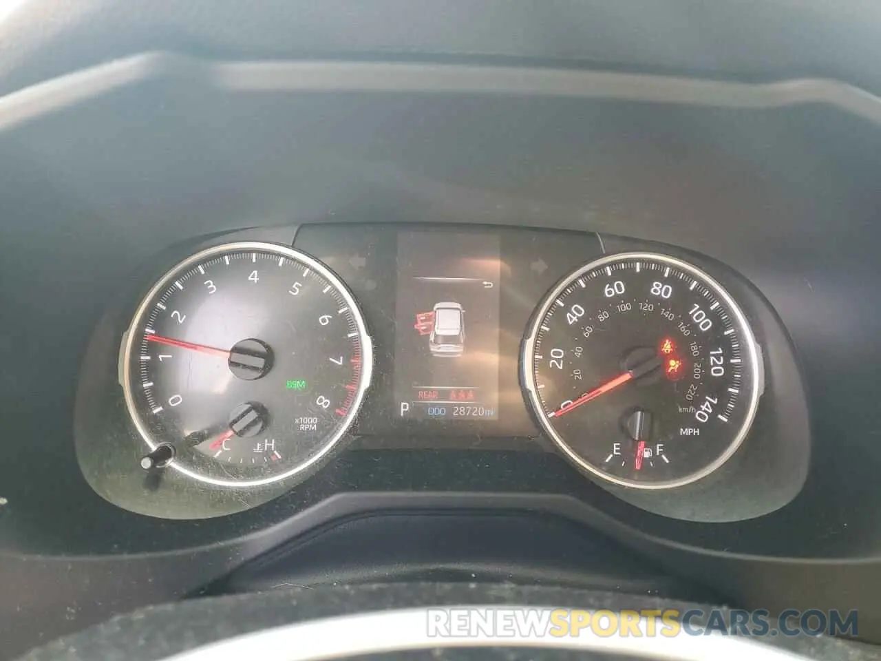 9 fotografías del automóvil dañado 2T3P1RFV0MC154424 TOYOTA RAV4 2021