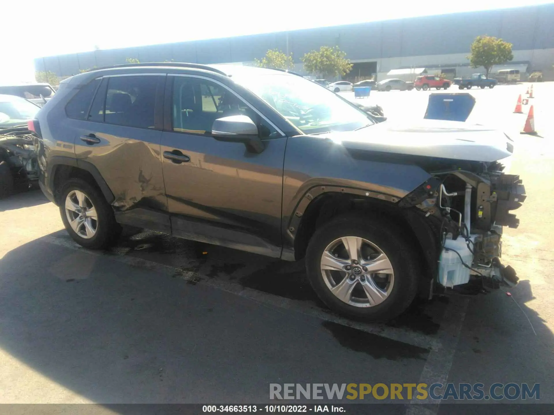 1 fotografías del automóvil dañado 2T3P1RFV0MC164340 TOYOTA RAV4 2021