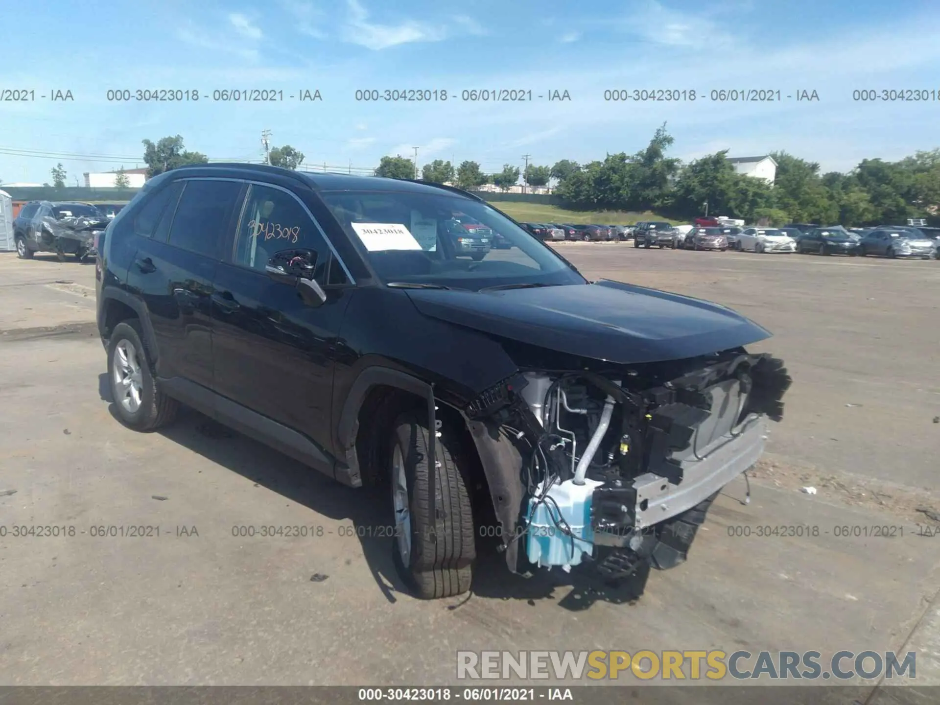 1 fotografías del automóvil dañado 2T3P1RFV0MC165746 TOYOTA RAV4 2021