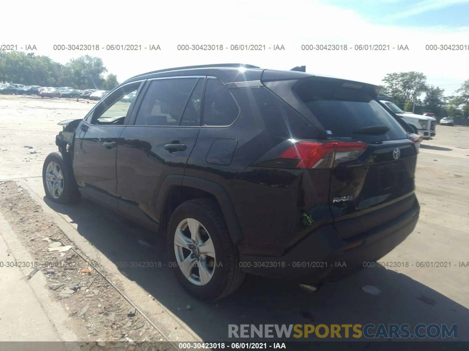 3 fotografías del automóvil dañado 2T3P1RFV0MC165746 TOYOTA RAV4 2021