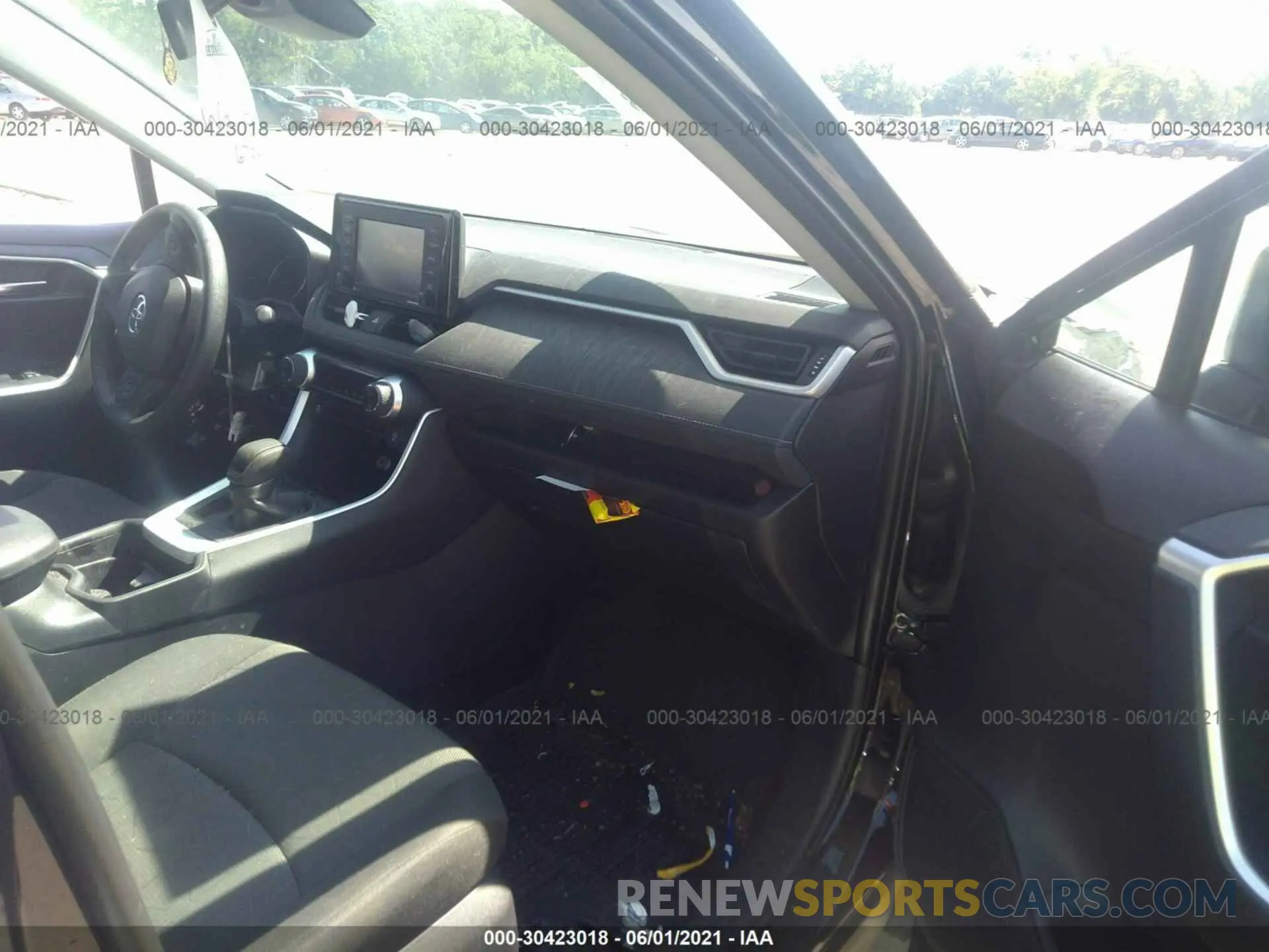 5 fotografías del automóvil dañado 2T3P1RFV0MC165746 TOYOTA RAV4 2021