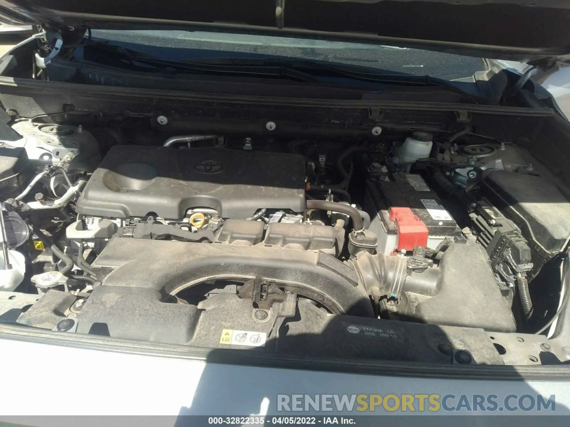10 fotografías del automóvil dañado 2T3P1RFV0MC175838 TOYOTA RAV4 2021