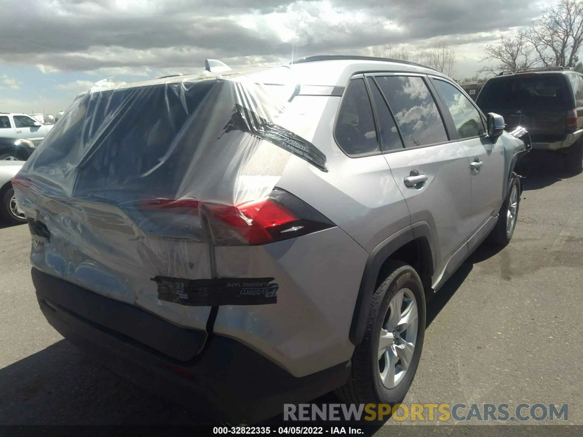4 fotografías del automóvil dañado 2T3P1RFV0MC175838 TOYOTA RAV4 2021
