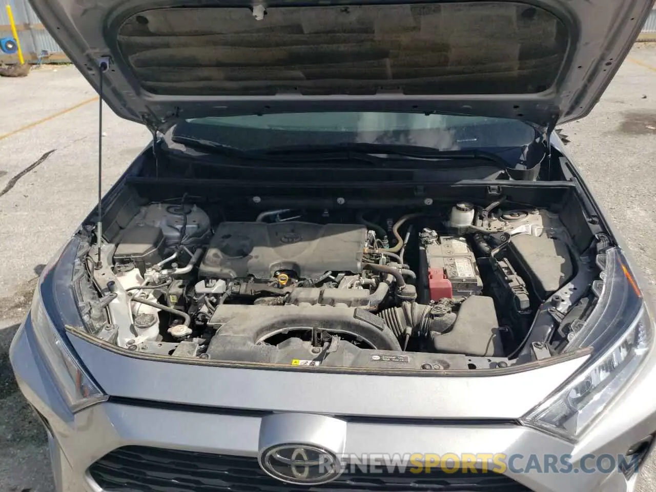 12 fotografías del automóvil dañado 2T3P1RFV0MC227744 TOYOTA RAV4 2021