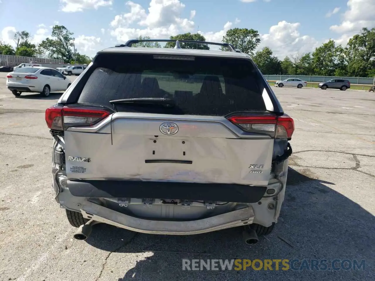 6 fotografías del automóvil dañado 2T3P1RFV0MC227744 TOYOTA RAV4 2021