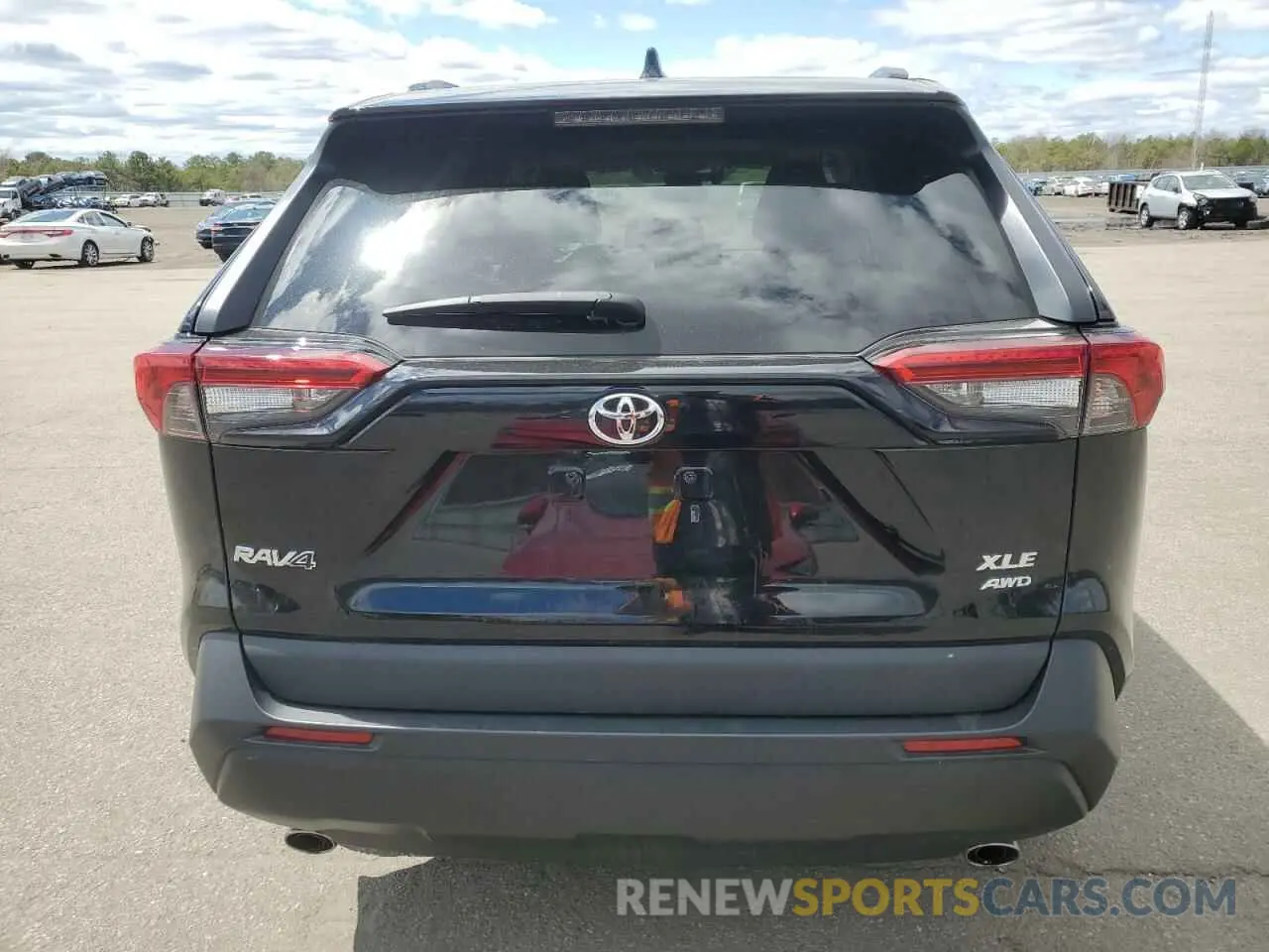 6 fotografías del automóvil dañado 2T3P1RFV0MW183209 TOYOTA RAV4 2021