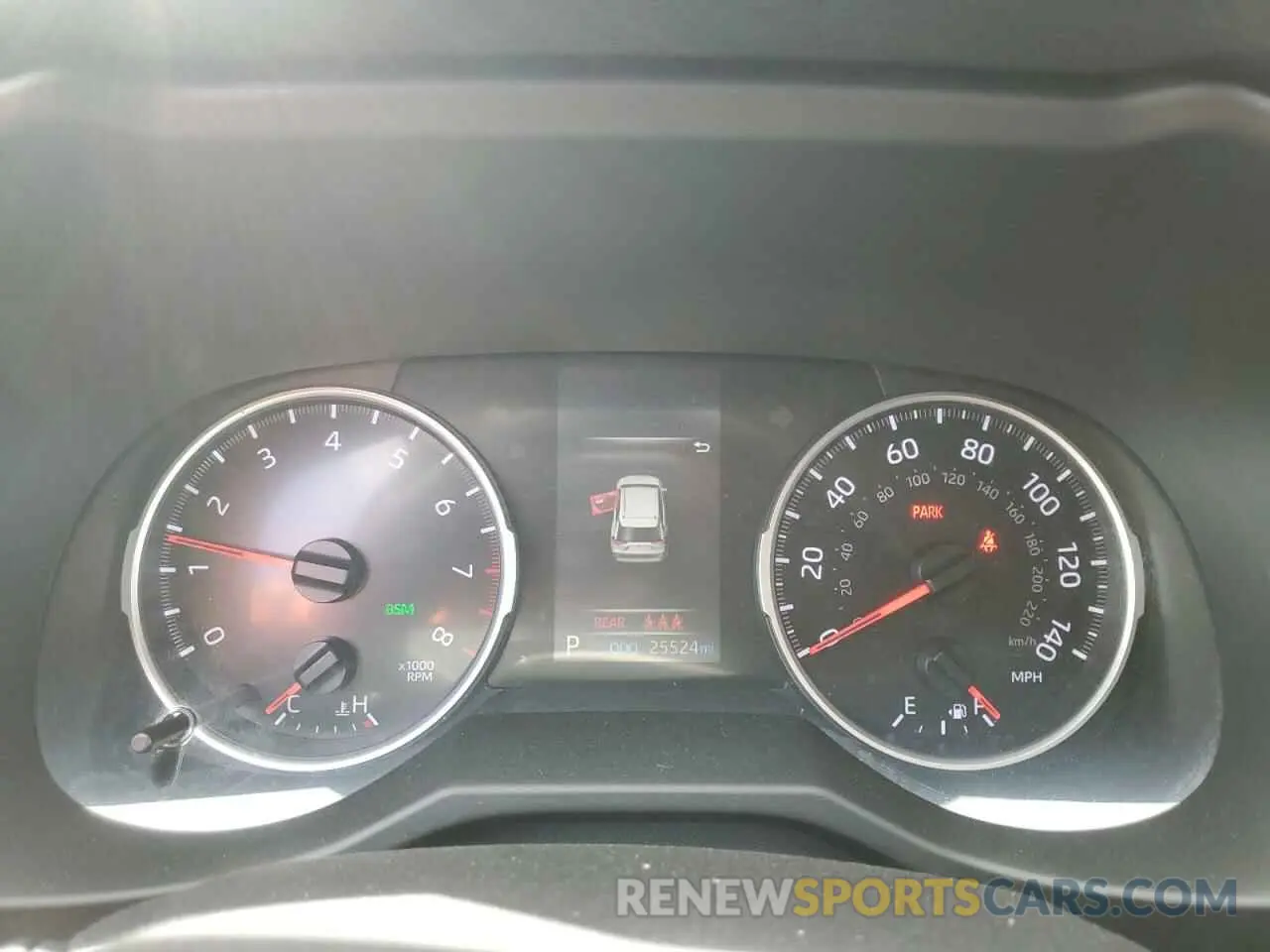 9 fotografías del automóvil dañado 2T3P1RFV0MW183209 TOYOTA RAV4 2021
