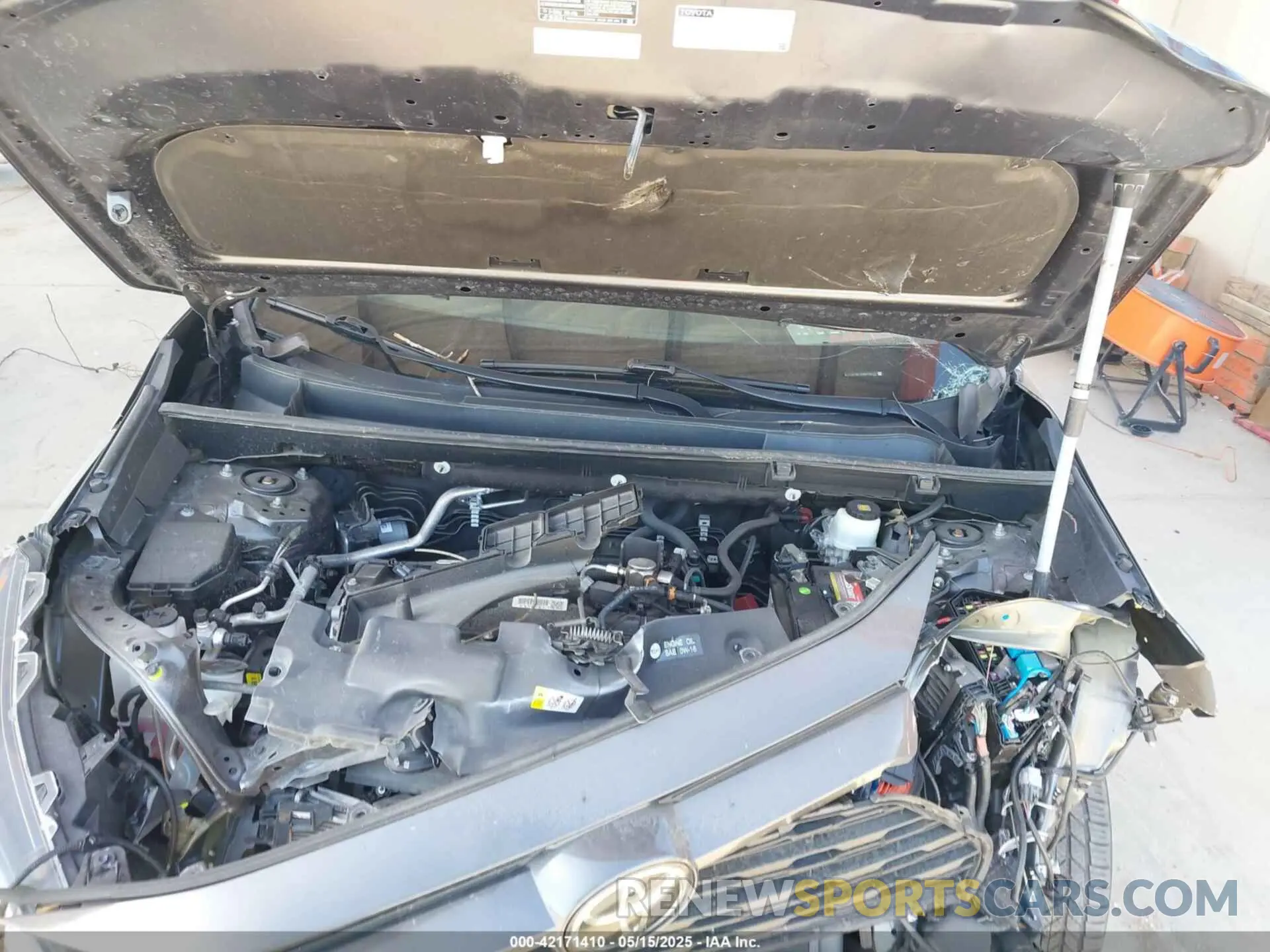 10 fotografías del automóvil dañado 2T3P1RFV0MW186157 TOYOTA RAV4 2021
