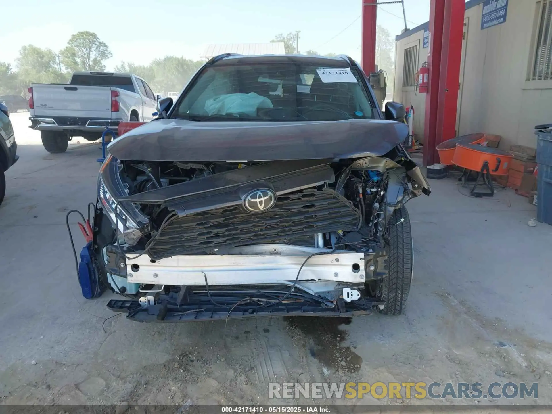 6 fotografías del automóvil dañado 2T3P1RFV0MW186157 TOYOTA RAV4 2021