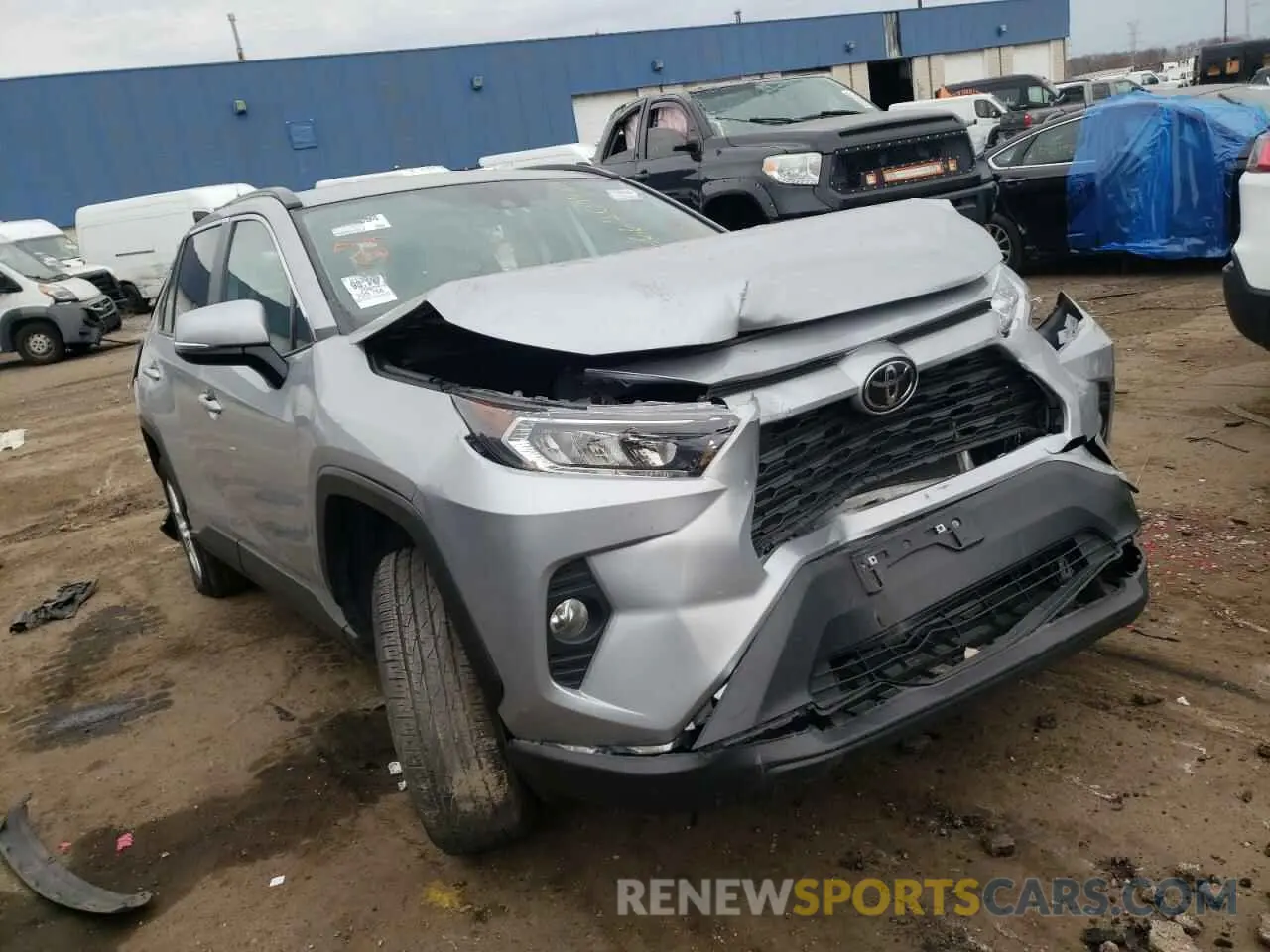 1 fotografías del automóvil dañado 2T3P1RFV0MW214104 TOYOTA RAV4 2021