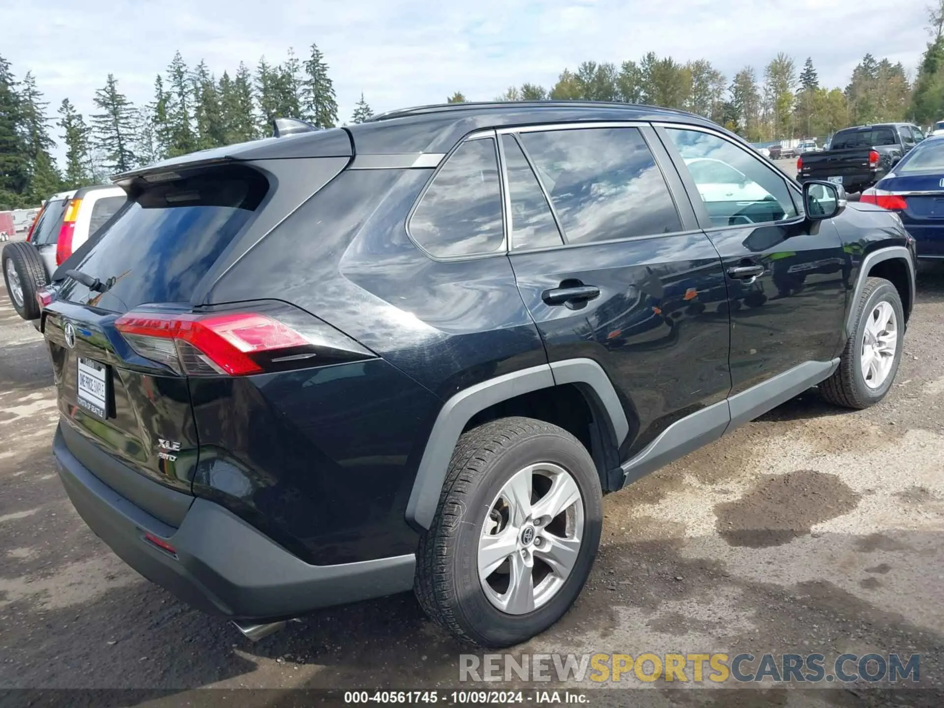 4 fotografías del automóvil dañado 2T3P1RFV0MW219447 TOYOTA RAV4 2021