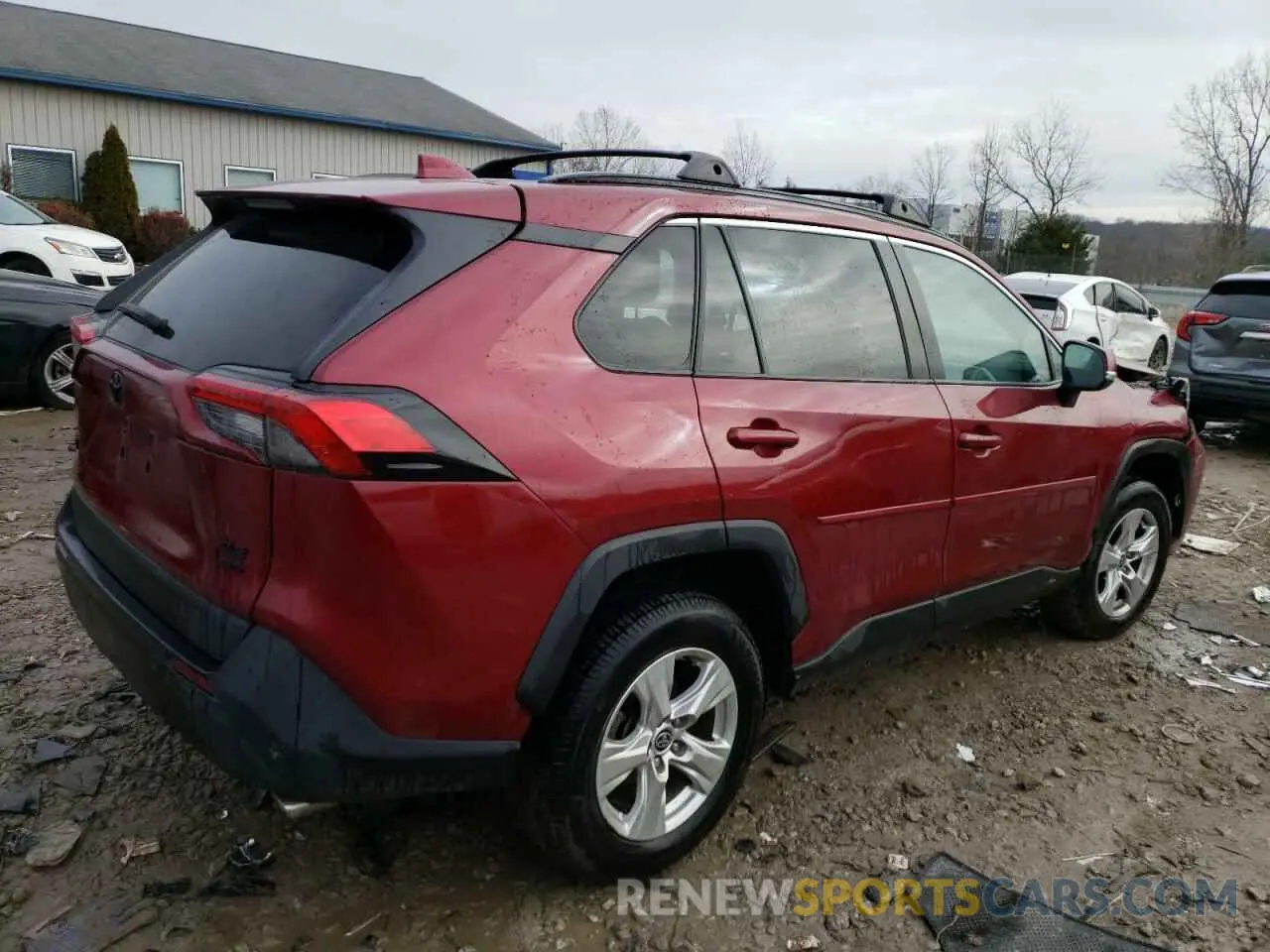 3 fotografías del automóvil dañado 2T3P1RFV0MW242744 TOYOTA RAV4 2021
