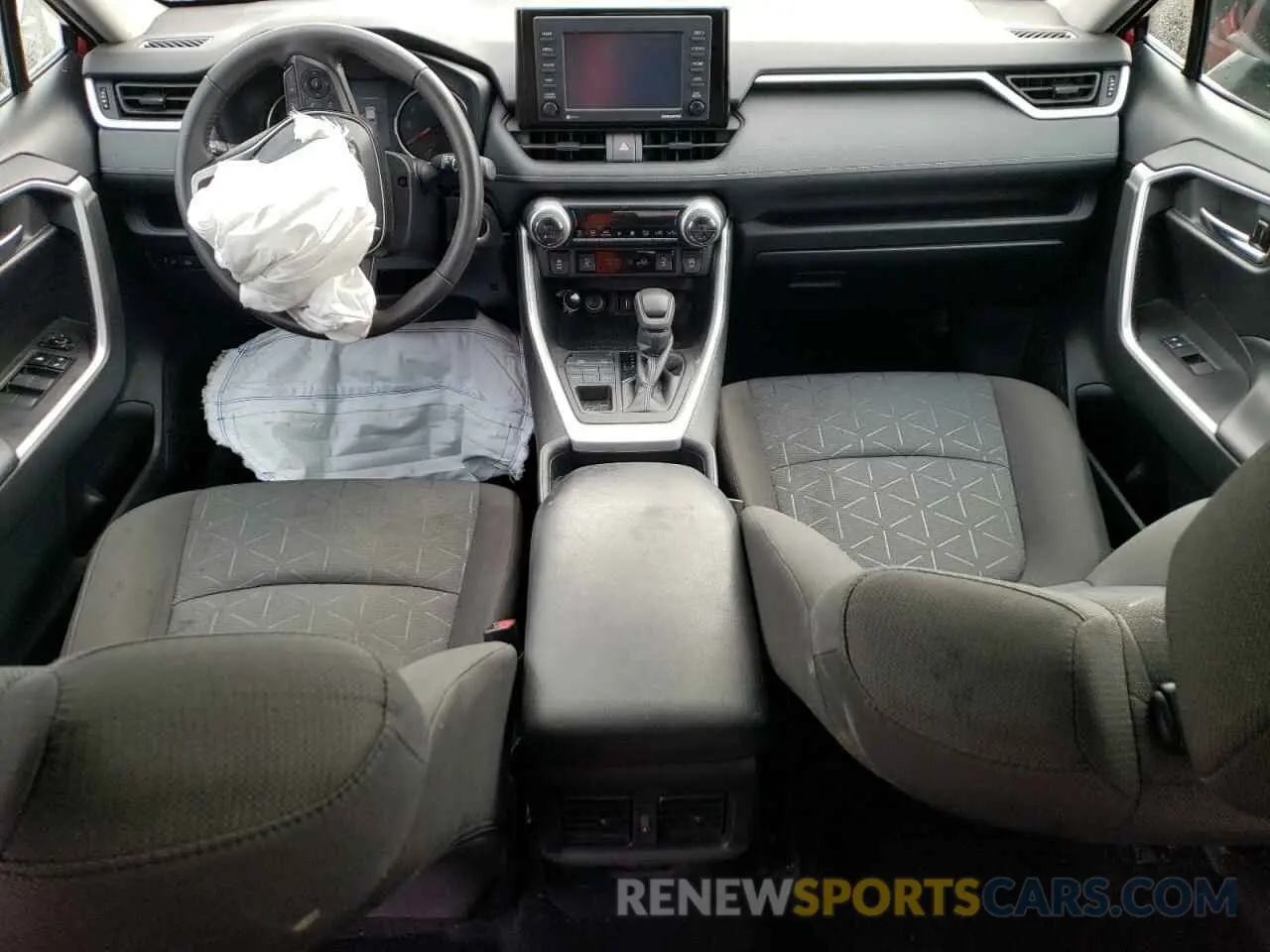 8 fotografías del automóvil dañado 2T3P1RFV0MW242744 TOYOTA RAV4 2021