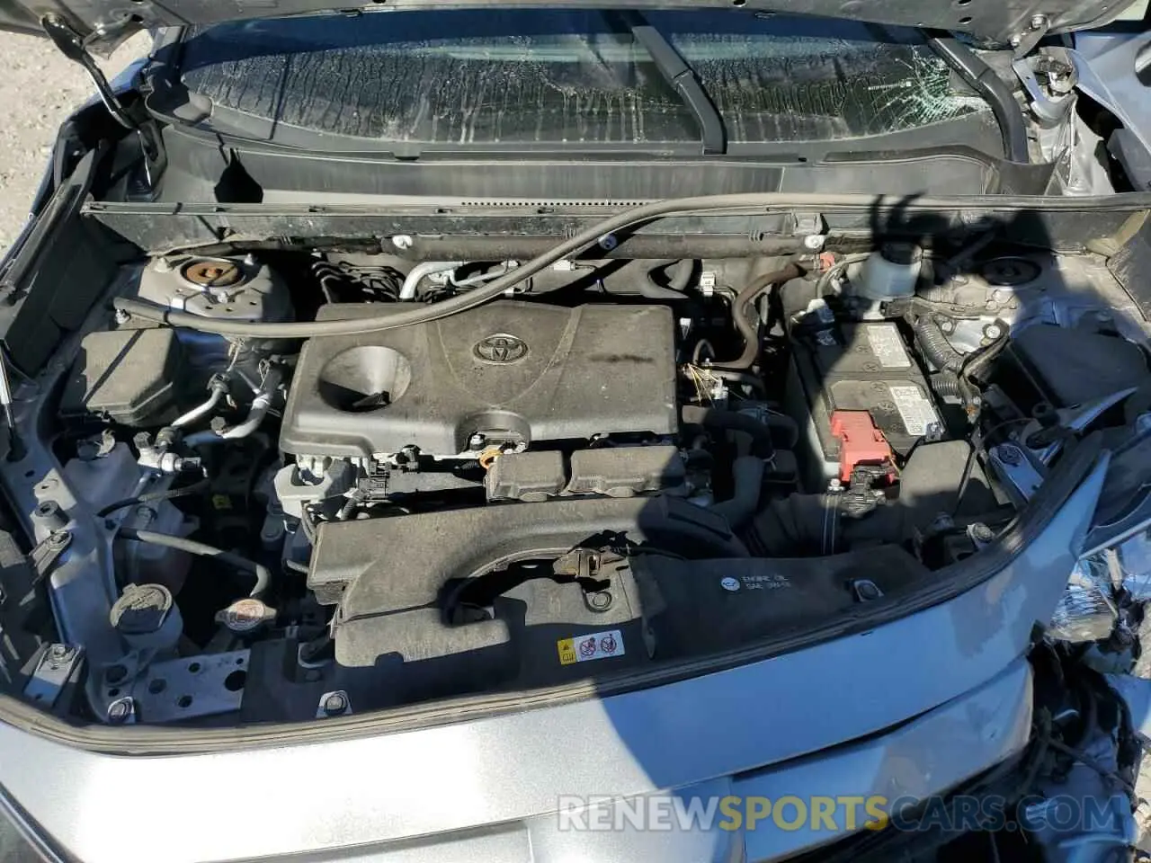 12 fotografías del automóvil dañado 2T3P1RFV1MC151600 TOYOTA RAV4 2021