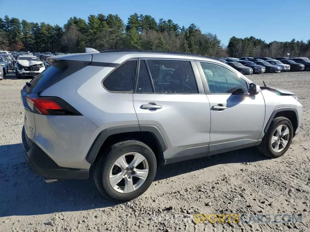 3 fotografías del automóvil dañado 2T3P1RFV1MC151600 TOYOTA RAV4 2021