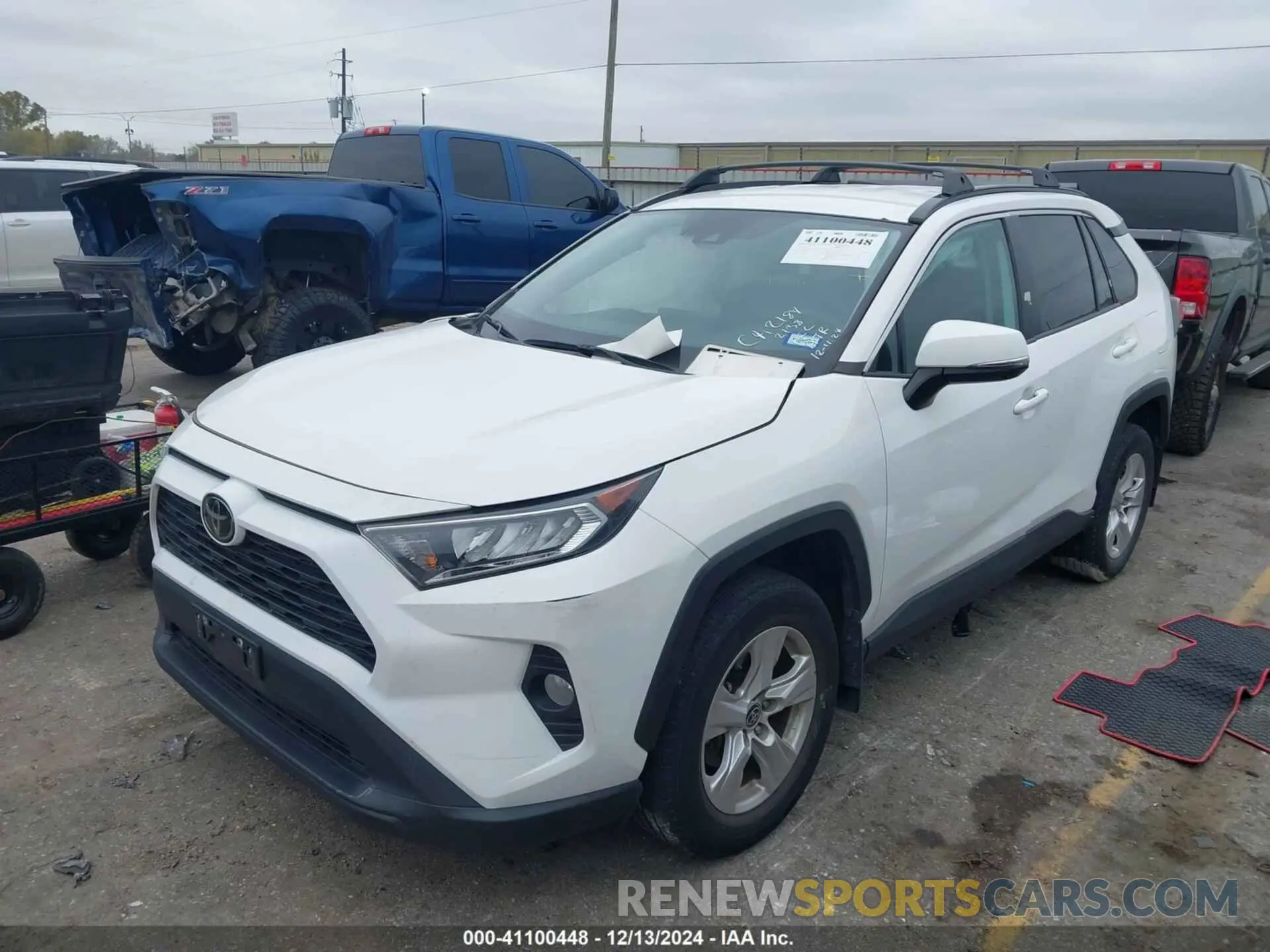 2 fotografías del automóvil dañado 2T3P1RFV1MC172138 TOYOTA RAV4 2021
