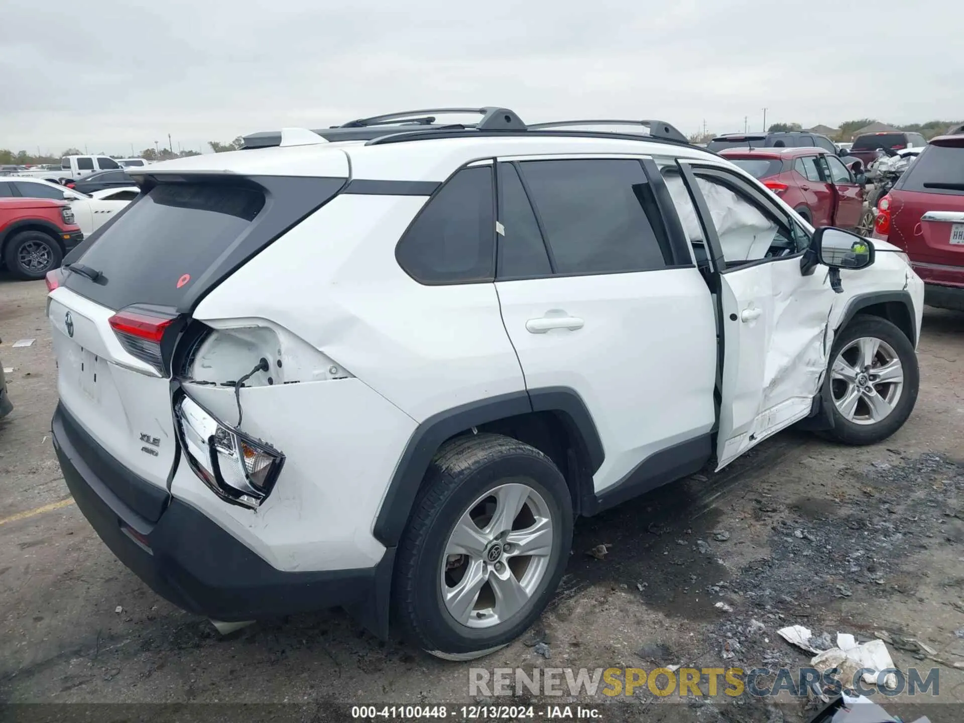 4 fotografías del automóvil dañado 2T3P1RFV1MC172138 TOYOTA RAV4 2021