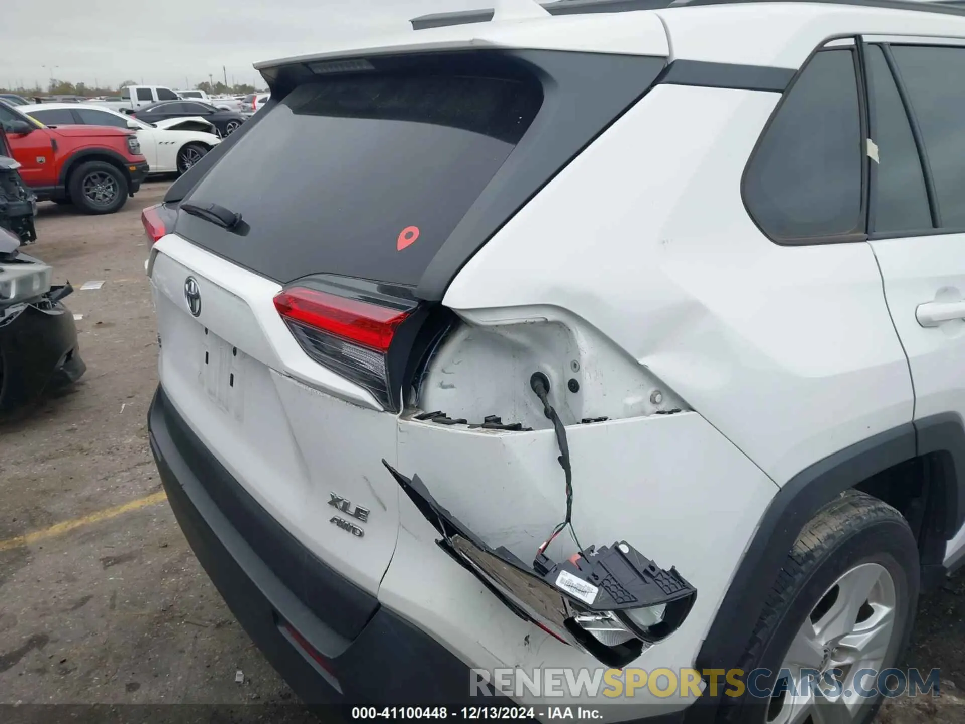 6 fotografías del automóvil dañado 2T3P1RFV1MC172138 TOYOTA RAV4 2021