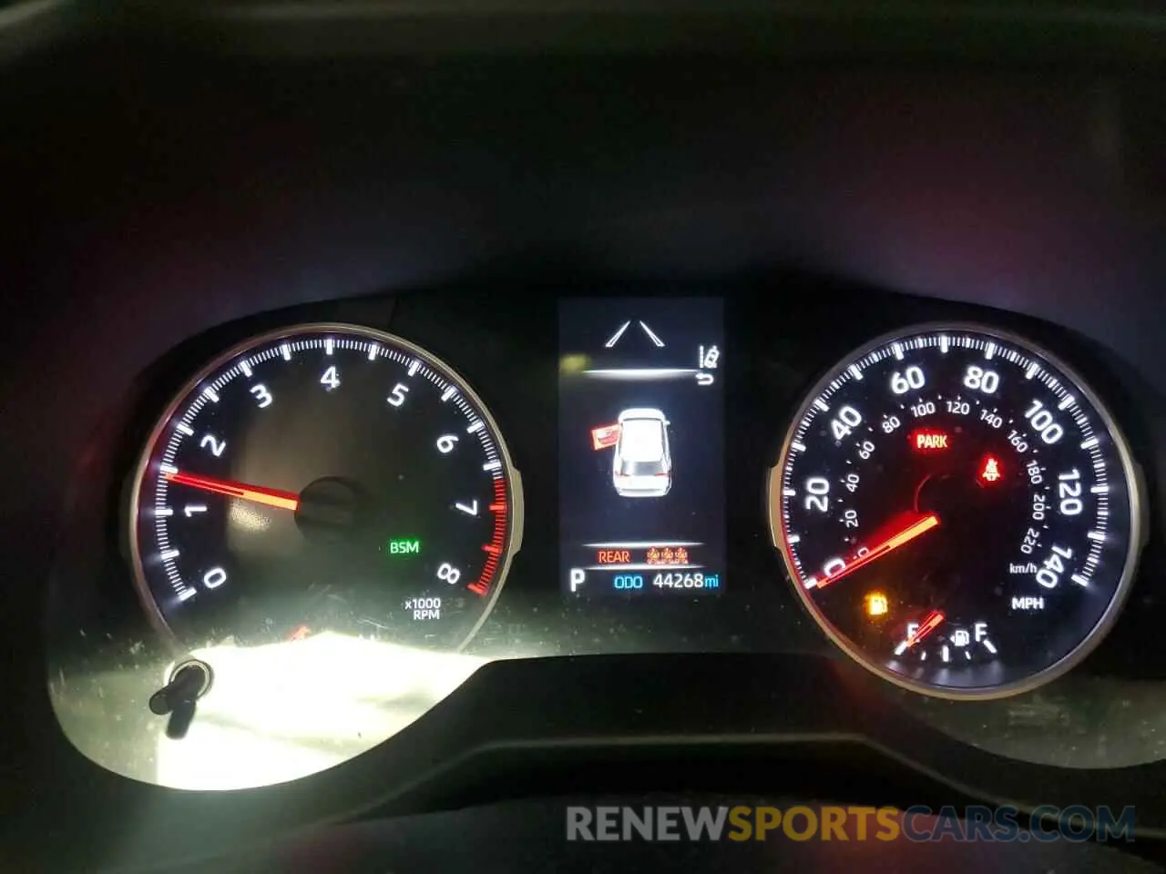 9 fotografías del automóvil dañado 2T3P1RFV1MC181308 TOYOTA RAV4 2021
