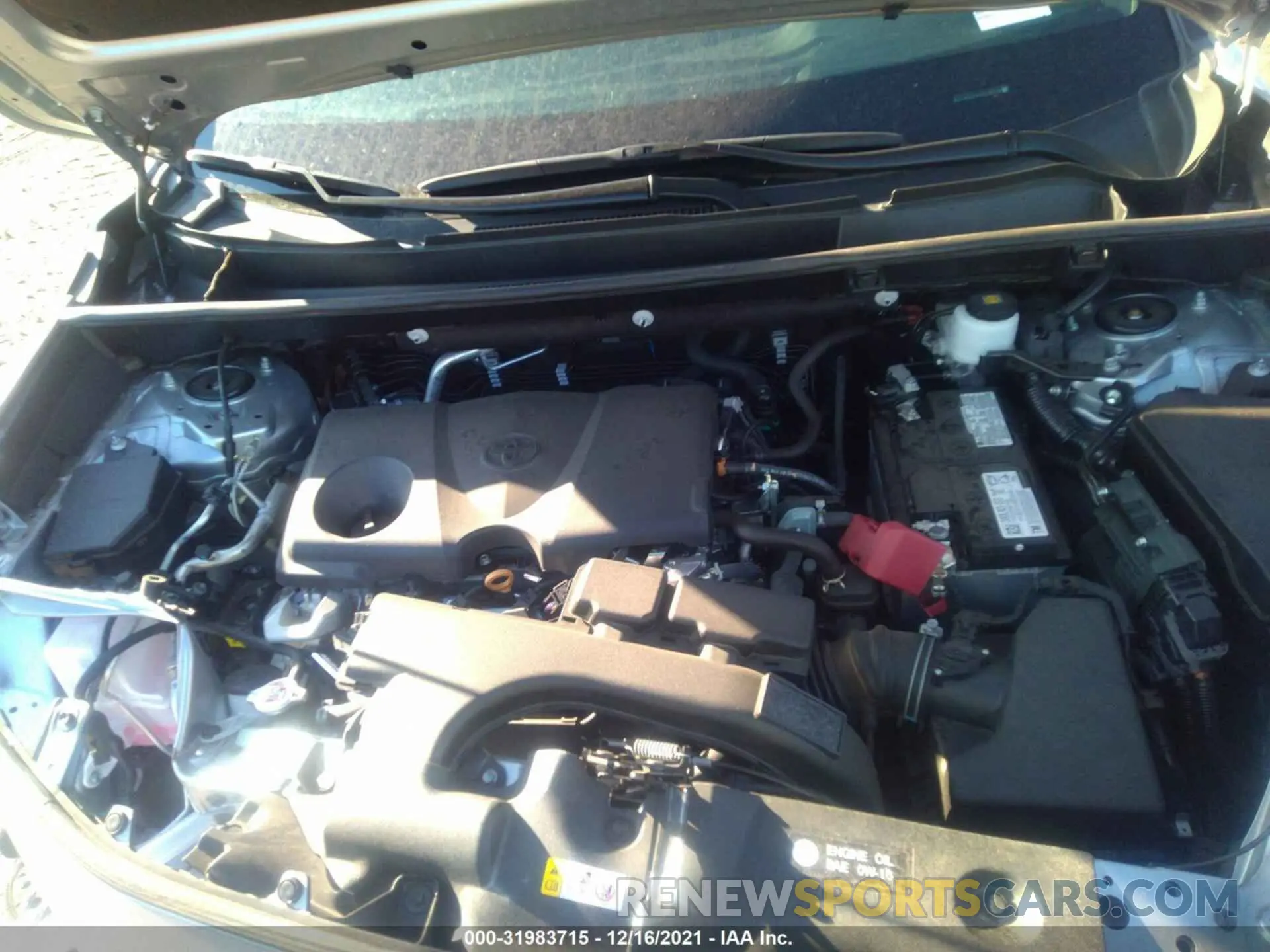10 fotografías del automóvil dañado 2T3P1RFV1MC193796 TOYOTA RAV4 2021
