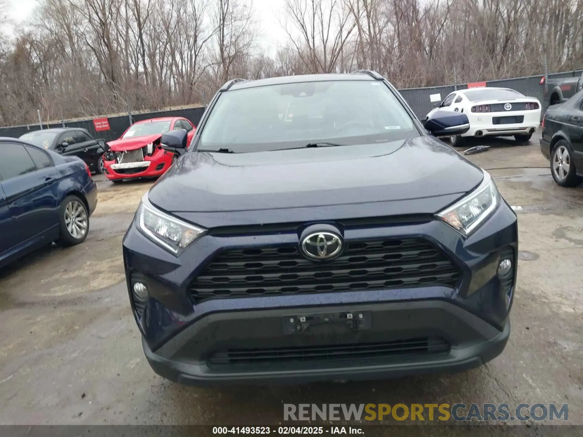 12 fotografías del automóvil dañado 2T3P1RFV1MW151191 TOYOTA RAV4 2021