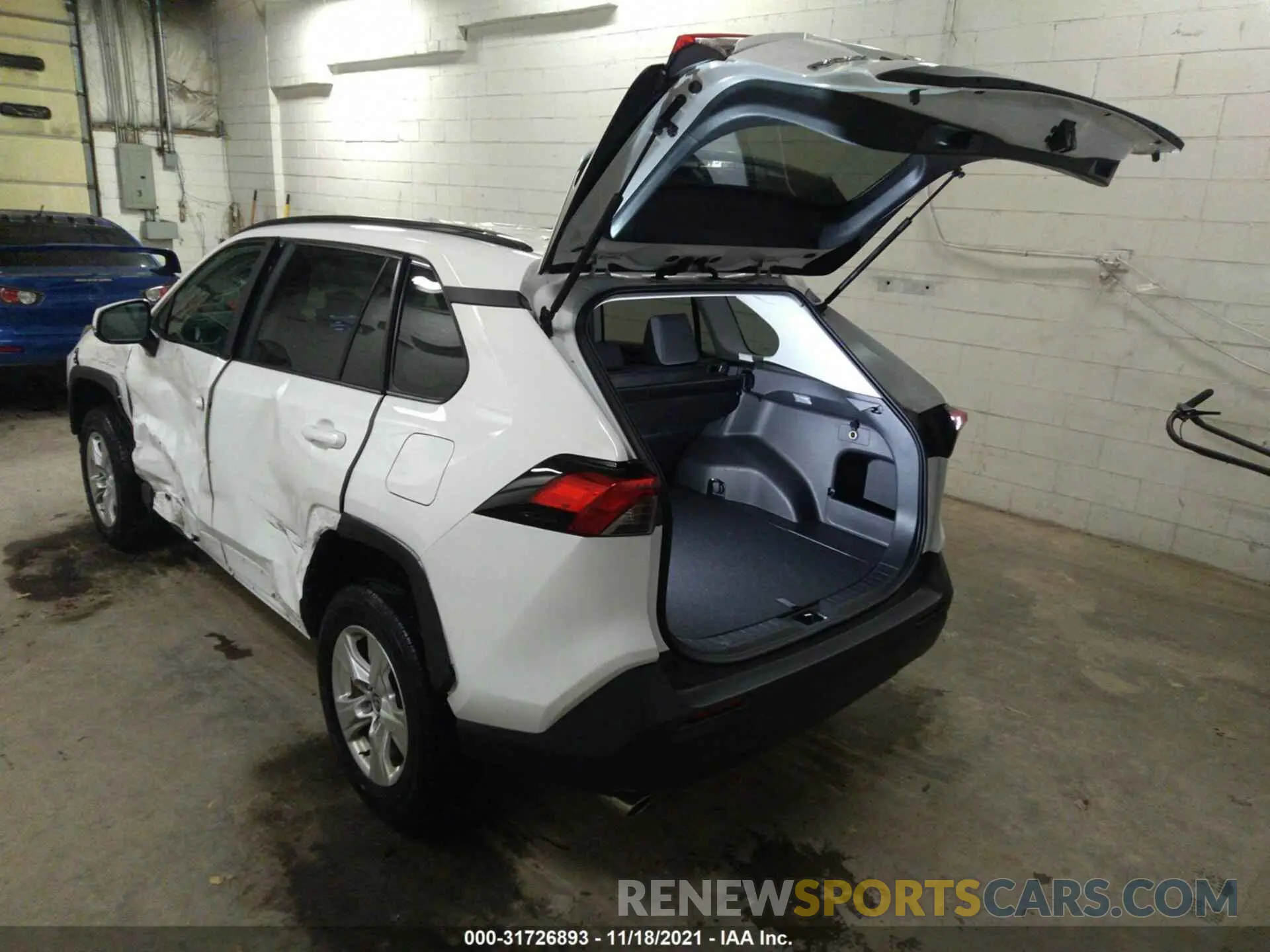 3 fotografías del automóvil dañado 2T3P1RFV1MW170601 TOYOTA RAV4 2021