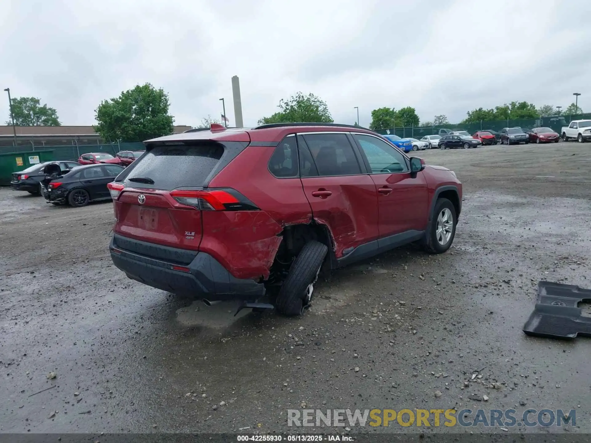 4 fotografías del automóvil dañado 2T3P1RFV1MW195126 TOYOTA RAV4 2021