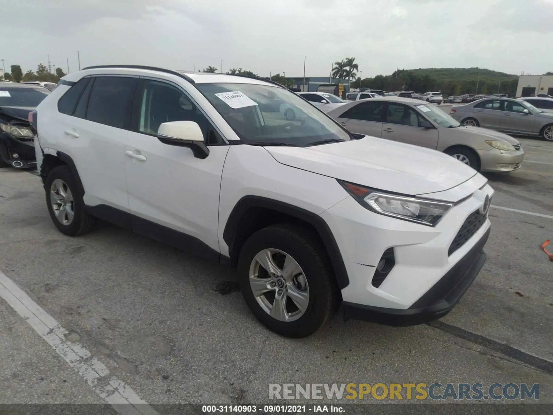 1 fotografías del automóvil dañado 2T3P1RFV2MC171712 TOYOTA RAV4 2021