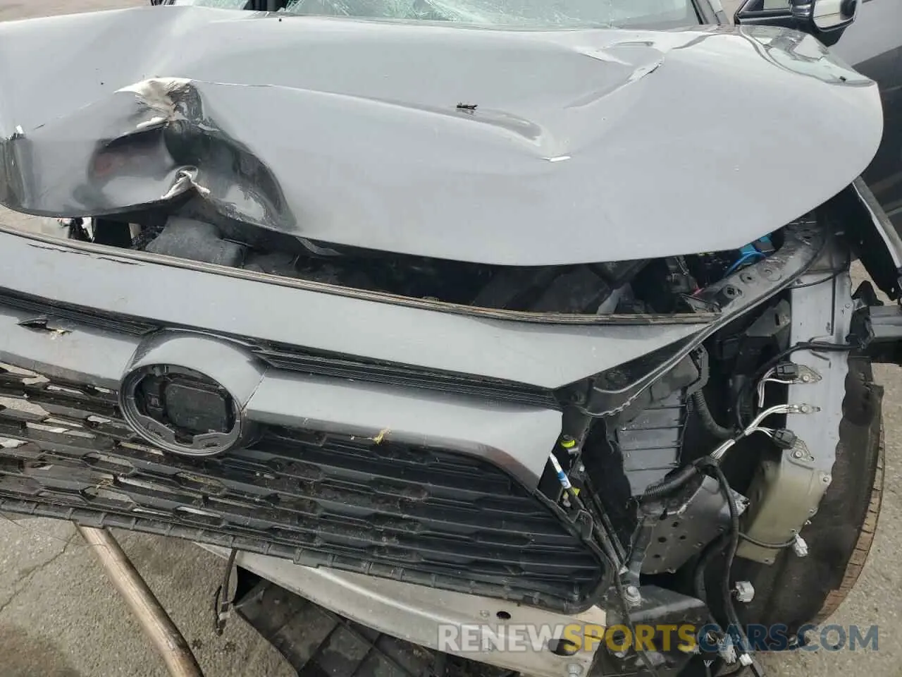 14 fotografías del automóvil dañado 2T3P1RFV2MC217278 TOYOTA RAV4 2021