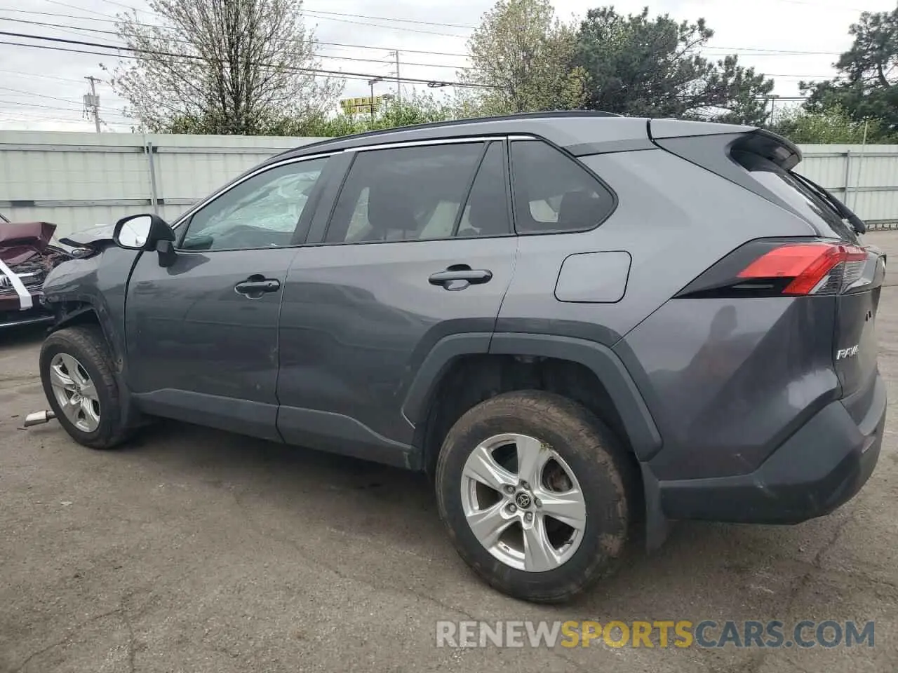 2 fotografías del automóvil dañado 2T3P1RFV2MC217278 TOYOTA RAV4 2021